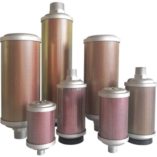 XY-05 Industrial Exhaust Filter Silencer Muffler Dryer silencer Air compressor silencing filter G1/2