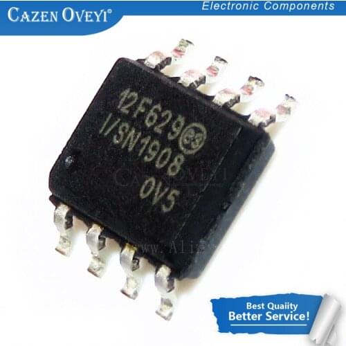 5pcs/lot PIC12F629-I/SN PIC12F629 SOP-8 In Stock