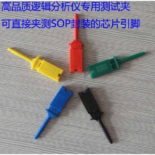 5pcs Test Hooks Clips for Logic Analyzers Logic Test Clip