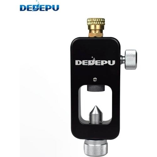 DEDEPU Scuba Refill Adapter Air Tank Aluminum Alloy Inflatable Adapter Underwater Respirator Adapter