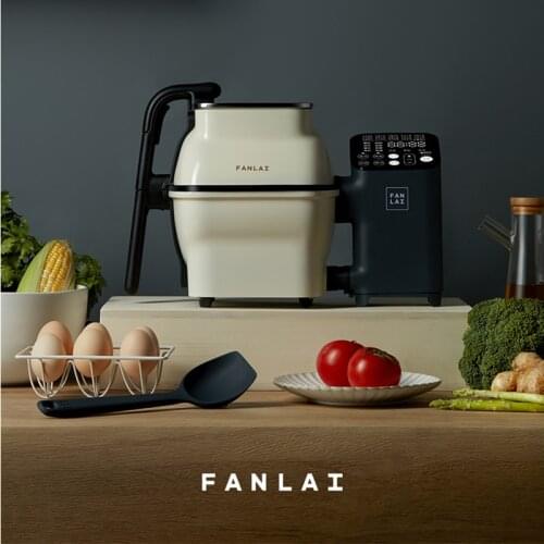 220V Automatic Cooking Machine Food Cooking Machine Household Intelligent Cooking Robot Multifunctional Cooking Wok