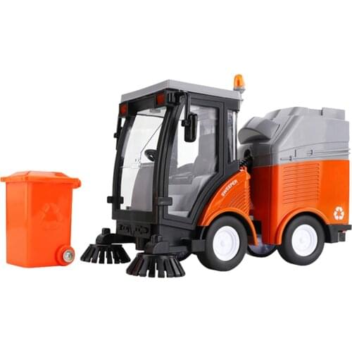 Road Sweeper Car Simulation Model Story Telling Sanitation Car Kids Toys