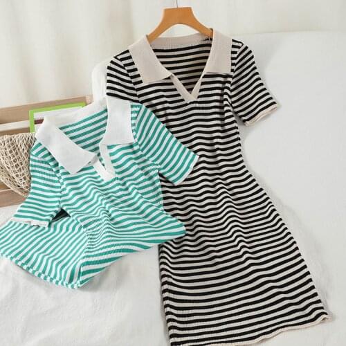 Модные вязаные платья CANClO China At AliExpress