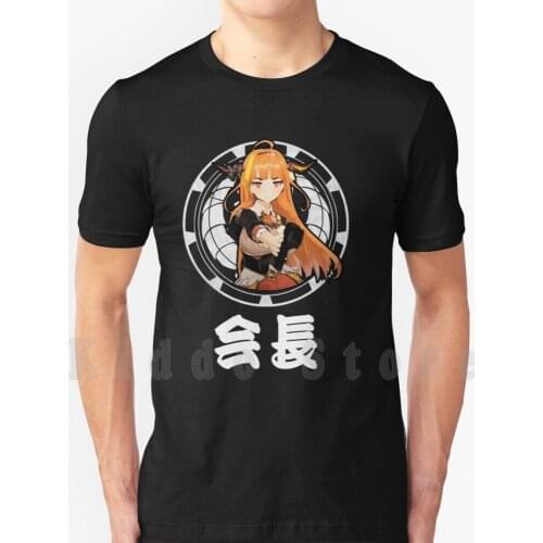 Kiryu Coco Kaichou T Shirt Diy Big Size 100% Cotton Hololive Hololive Gen 4 Kiryu Kiryu Coco Coco Kaichou