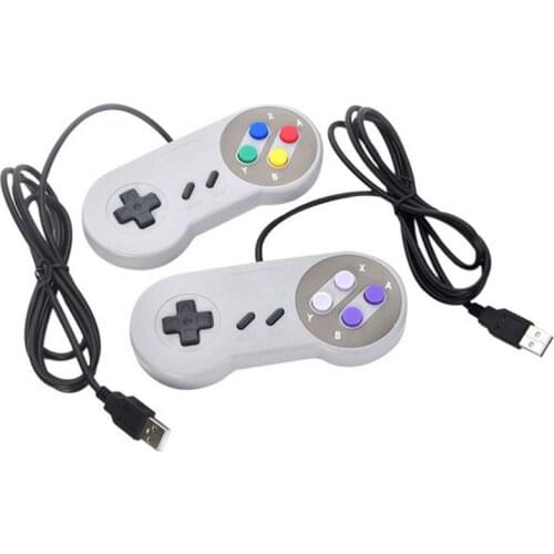 USB Controller Gaming Joystick Gamepad Controller for Nintendo SNES Game pad for Windows PC For MAC Computer Control Joystick