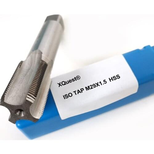 XQuest HSS Metric Right hand thread Plug tap M29 M29X3.5 M29X3 M29X2 Left hand Fine screw thread taps M29X2.5 M29X1.5 M29X1