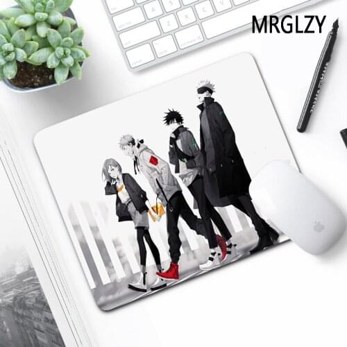 MRGLZY Drop Shipping Jujutsu Kaisen Gamer 220*180MM Small Mouse Pad Gaming Accessories Multi-size Laptop PC MousePad Carpets Rug