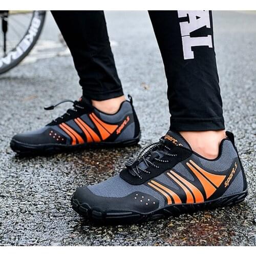Men Outdoor Jogging Sneakers Women Soft Breathable Hiking Shoes Mesh Climbing Men Sport Quick-dry Water Shoes Walking Shoes