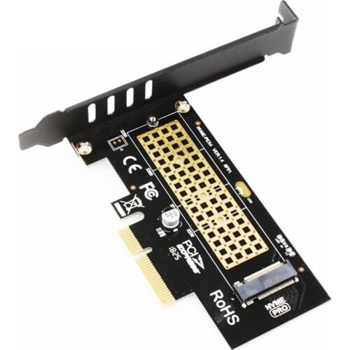 SK4 M.2 NVMe SSD Riser Card M.2 to PCIE3.0 M KEY Gen3 for Window 10 Mac OS for PCI-E 3.0 X4 X8 X16 Adapter Card