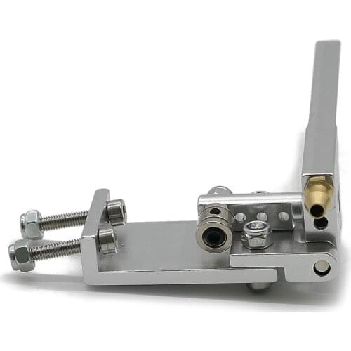 RC Boat Alloy Brand New Hot Sale 75mm Metal Suction water channel Water Rudder For Remote Control RC Boats Parts