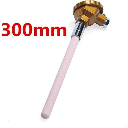 300mm S Type Pt-Rh Thermocouple High Temperature Resistance Thermocouple wrp-130 Temperature Thermocouple Temperature Measure