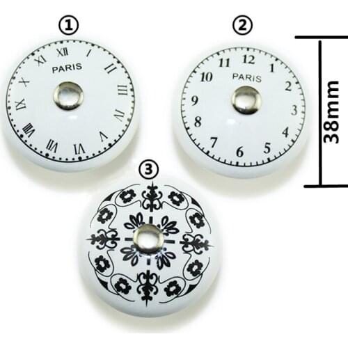 Vintage Ceramic Handle Round Head European Roman Knobs and Door Horn Handles Cupboard Drawer Kitchen Modern Pull Knob,38mm,1PC