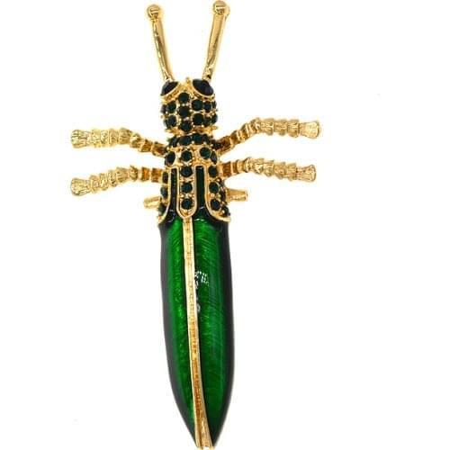 Baroque Vintage Brooches Large Flying Insect Dragonfly Brooch pins Women Men suit corsage collar coat jewelry broach