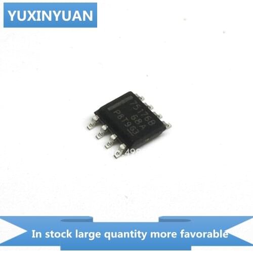 YUXINYUAN 10PCS/LOT SN75176B SN 75176B SN75176 SOP8 in stock in stock
