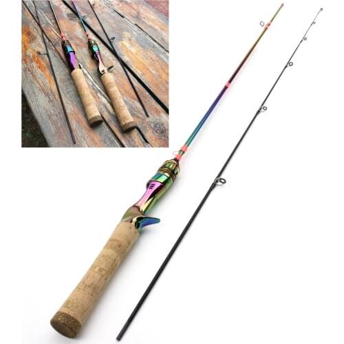 1.68m carbon lure fishing rod Slow motion Casting Spinning Fishing Rods Ultralight Fishing child pole Small fish rods pesca