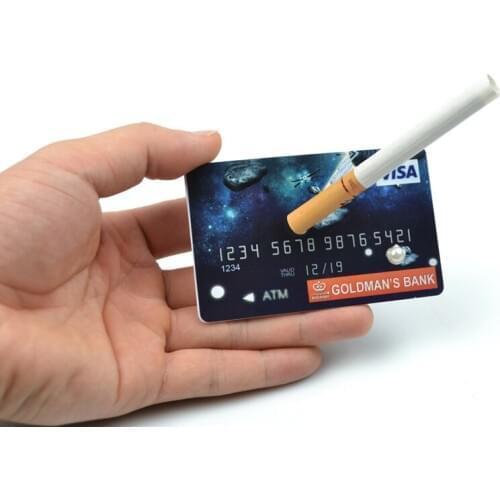 Credit Card Floating Cigarettes Magic Tricks Suspend Credit Card Close Up Stage Props Magician Magic Profesional Illusion