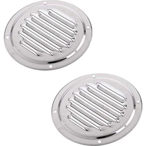 5/6.5 Inch Round Louver Vents for Marine Use 316 Stainless Steel Marine Vents for Marine Yacht Accessories