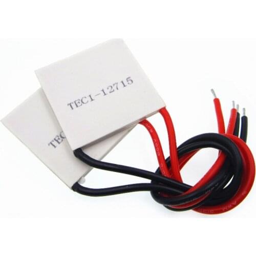5pcs TEC1-12715 Thermoelectric Cooler Peltier 40*40*3.3mm TEC1 12715