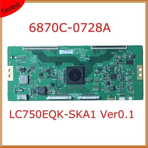 6870C-0728A T CON Board 6870C Placa TV LG T-con Board Replacement Board LC750EQK-SKA1 Ver0.1 TCON Display Equipment 6870C0728A