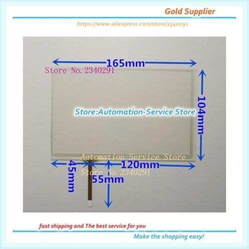 7 Inch Touch Panel LST07001-K Is Suitable For GPS DVD Navigation Computer Learning Machine 165*104 New
