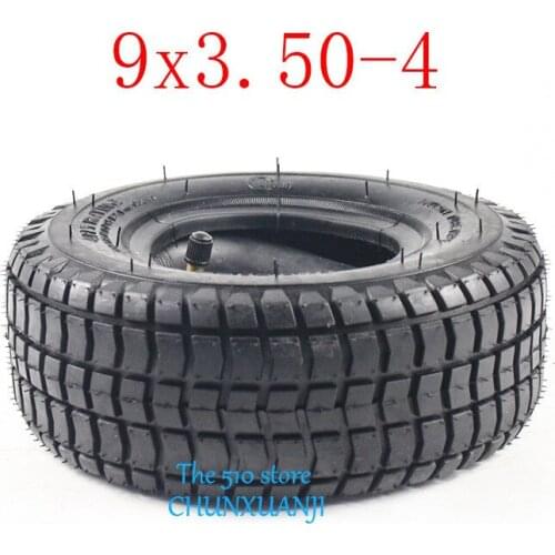 9X3.50-4 TUBELESS 9"x3 1/2" (9x3.50-4) Scooter Tire and 2.80/2.50-4 or 3.00-4 Inch tubeless for ATV SCOOTOER