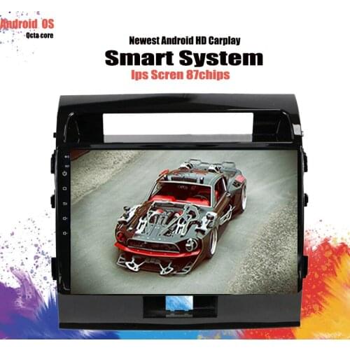 Android 10.0 Car DVD Player GPS Navigation Multimedia For toyota Land Cruiser 2008-2015 Navi RDS Radio Audio Video Stereo System