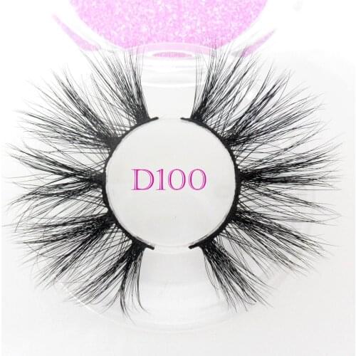 Baiside long hair 25mm Lashes Eyelashes 3D Mink Lashes Makeup Handmade Full Strip Mink Eyelashes