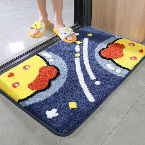 Chakme Beautiful Bathroom Rugs