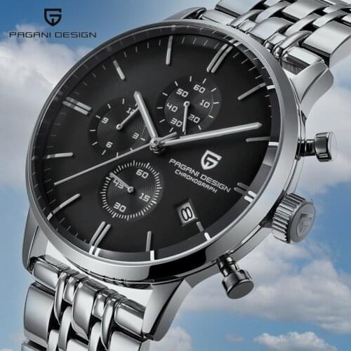 PAGANI Design Luxury Mens Watch Top Brand Quartz Watch Mens Business Stainless Steel Waterproof Gift For Boyfriend Lover Watch
