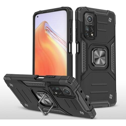 For Xiaomi Mi 10T Pro Case Hard With Stand Ring magnet Armor Shockproof protect back cover for xiaomi mi 10t Lite Mi 10 Ultra
