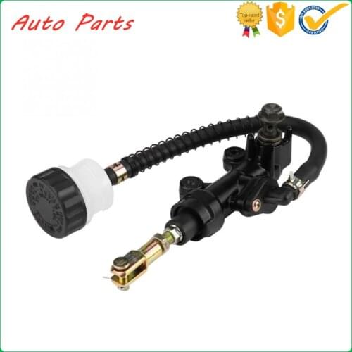 For Suzuki GSXR 600 750 1000 1300 Motorcycle Rear Foot Brake Hydraulic Master Cylinder Pump Reservoir