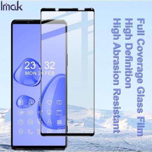 Imak Tempered Glass For Sony Xperia 10 iii Screen Guard Protective oleophobic Full glue