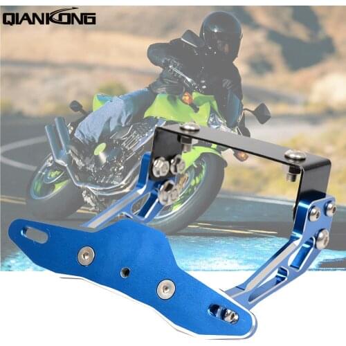 R QIANKONG License Plate Bracket Holder For Kawasaki KLX450R KLX300R KX100 Z750 Z800 Z1000 ER6N ZX10R Z900 Z650