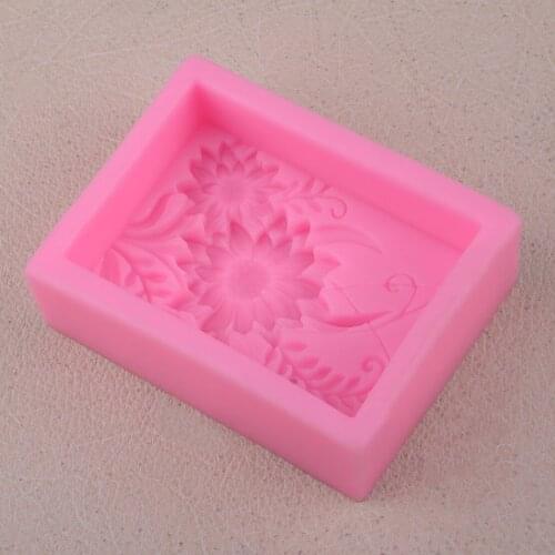 LETAOSK 3D Silicone Sunflower Fondant Mold Cake Decorating DIY Chocolate Sugar Soap Mould Tool