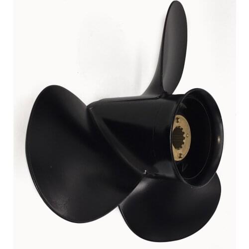 Boat Propeller 11 1/4x14 for Mercury 35HP-55HP Not Bigfoot 3 Blades Aluminum 13 Tooth RH OEM NO: 48-73132A40 11.25x14