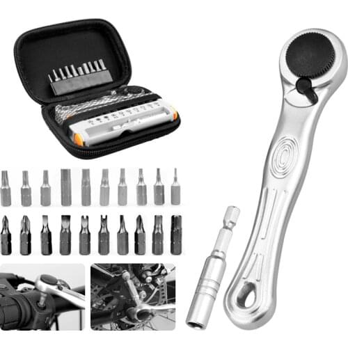 Multifunctional Bicycle Wrench Set Aluminum Alloy Bike Allen Wrench Repair Tool Road Multitool Cycling Bike Wrench Repair Tools