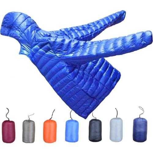 Autumn New Mens Fashion Boutique Solid Color Light and Thin Casual Hooded Collar Down Jacket / Mens Casual Down Coat