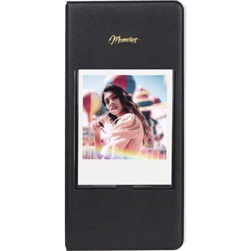 64 Pockets Photo Storage Souvenir Albums Classmate Photo Collect Commemorative Book Suitable For Polaroid 600/W210/W300 Picture