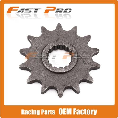 14T Front Chain Sprockets For Husqvarna TE125 TC125 FC250 FE250 TE250 TE300 FE350 FC350 FC450 FE450 FR450 FS450 FE501