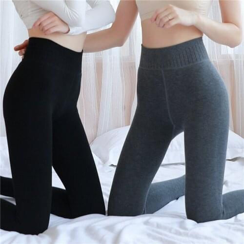 High Waist Casual Winter Thicken Women Leggings Warm Pants Skinny Slimming Pants High Elastic Velvet Ladies Legging