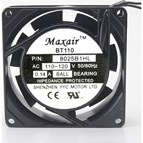 Maxair BT8025B1H diffused hot Fan 6months Warranty