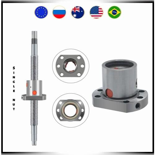 Ball screw nut SFU1204 SFU1210 SFU1604 SFU1605 SFU1610 SFE1616 SFU2005 SFU2010 SFE2020 SFU2505 SFU2510 SFE2525 SFU3205 SFU3210