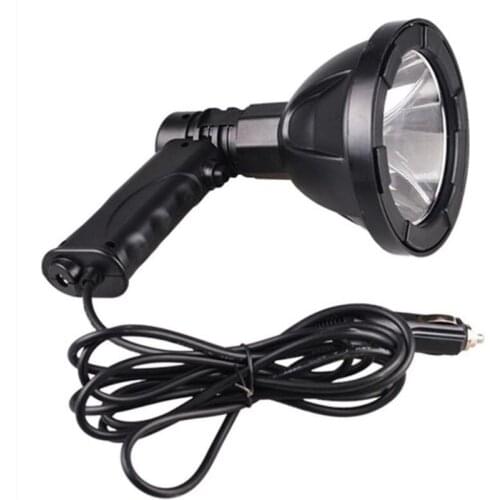 4 inch Ultra Bright 100W Portable Handheld Hunting Lamp Automotive LED Searchlight Rescue mission Lighting 12V car lights