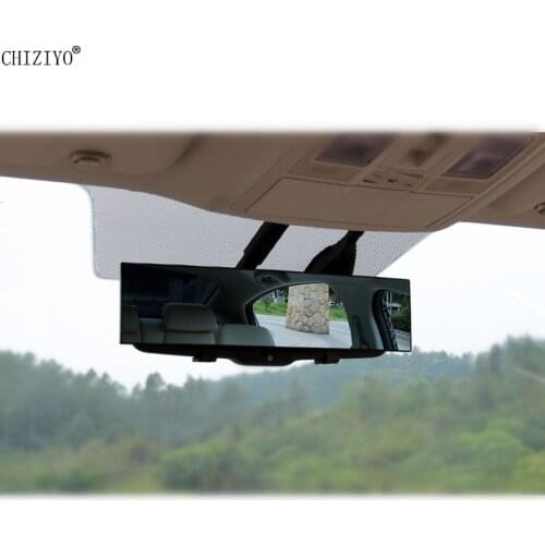Universal 300mm Auto View Rear Mirror Anti-glare Flat Clip Backup Car Rearview Mirror CHIZIYO