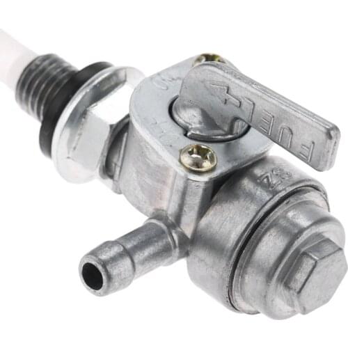 On/Off Fuel Shut Off Valve Tap Switch Thread: 9.5mm(1/4") Gasoline Generator Fuel Tank Switch Generator Engine Oil Tank