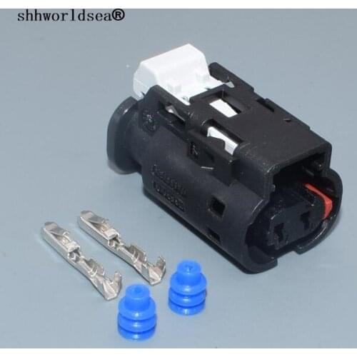 Worldgolden 2pin 1.2mm auto housing waterproof plug wiring harness cable connector 09405621
