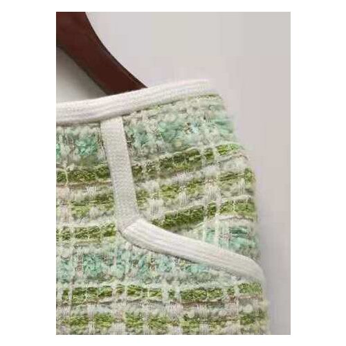 2021 Spring and Summer New Tweed Skirt Womens Mini Skirt