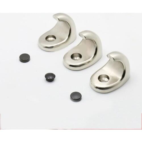 12PCS/Lot Bathroom Shower Room Stall Partition door Clothes rack Pegs public toilet Clothes hanging hooks Wall Clothes hanger