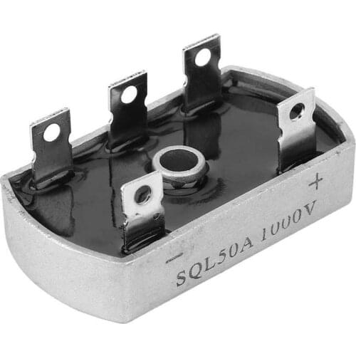 4PCS SQL50A 50 Amp Rectifier Bridge 1000V 3 Phase Diode Rectifier for Home Appliances