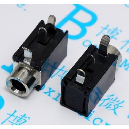 Free Shipping 30 pc/LOT PJ316 Female Audio Connector 3 Pin DIP Headphone Jack Socket PJ-316